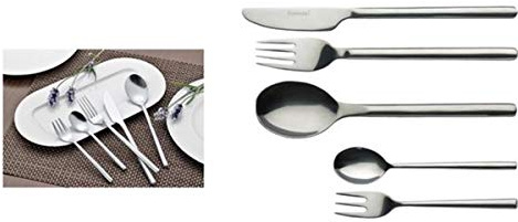Esmeyer 142-158 Kaffeelöffel Silke, 12er Set, aus Edelstahl 18/0