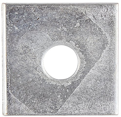 TIMco WS10503Z - Rondella quadrata piatta, zincata, confezione da 100