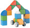 Geomag, Magicube 4 Shapes Recycled Little World, Magnetische Spiele für Kinder von 1 bis 5 Jahren, Magnetische Konstruktionen für Kinder, 25-teilige Packung, 100% Recycling-Kunststoff