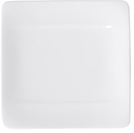 Villeroy & Boch 10-4510-2640 Modern Grace Frühstücksteller, 23 x 23 cm, Premium Bone Porzellan | Weißer Premium Bone Porzellan Frühstücksteller Spülmaschinenfest Brunch Tischteller