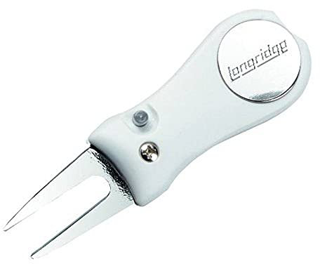 Longridge EZE Auto Golf Pitchfork - White