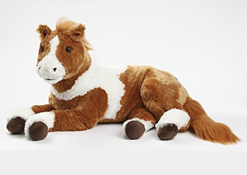 EBO 66174 Pony, liegend, 74 cm lang, gefleckt