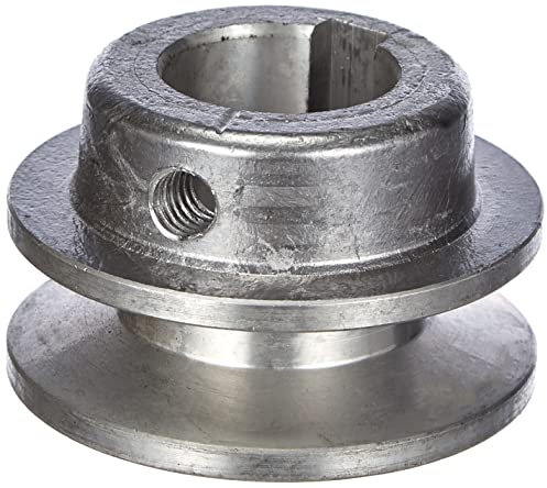 Fartools 117230 Riemenscheibe aus Aluminium, Durchmesser 5 cm, 24-mm-Bohrung