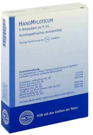 HANOMYLOTICUM Injektionslösung 5X5 ml