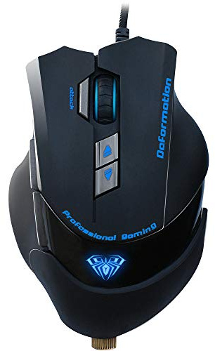 Aula Aula Empereur Haine Si-983 Filaire USB Laser Gaming Mouse w 400–2000DPI/Emperor Hate Si-983/