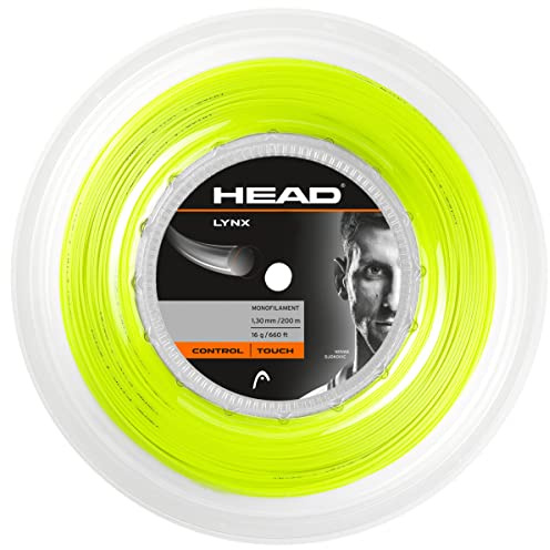 HEAD Lynx Rolle Tennis-Saite, Anthrazit, 1.30 Mm / 16 g