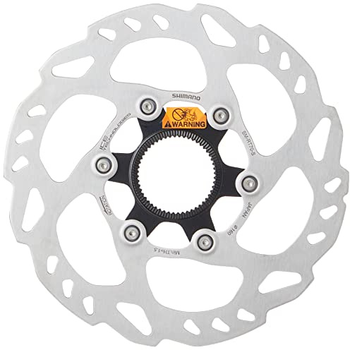 Shimano Bremsscheibe SMRT70S Silber/Schwarz