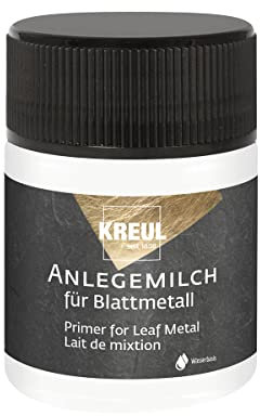 KREUL 99450 - Leche de mezcla 50 ml Adhesivo líquido especial a base de agua para la aplicación de láminas metálicas