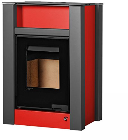 Aquaflam HSF34-025 Vario Lend Manual Wasserführender Kaminofen Red 11/5 kW/A