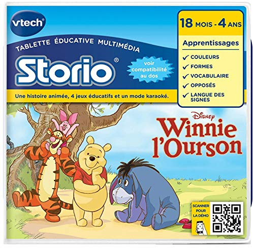 VTech - 233105 - Jeu Educatif Electronique - Storio - Winnie