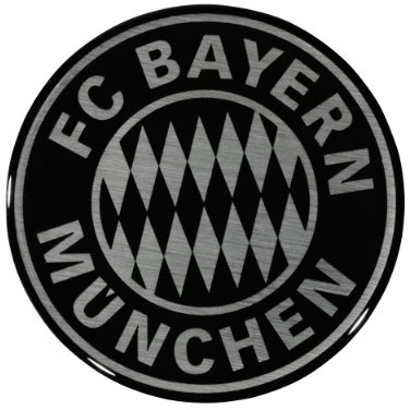 FC Bayern München 3D Aufkleber Logo