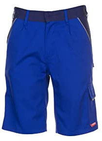 Planam Unisex Shorts Highline Größe M in Schiefer/schwarz/rot
