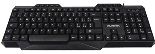 Alantik KBALM2 Tastiera per PC, Multimediale