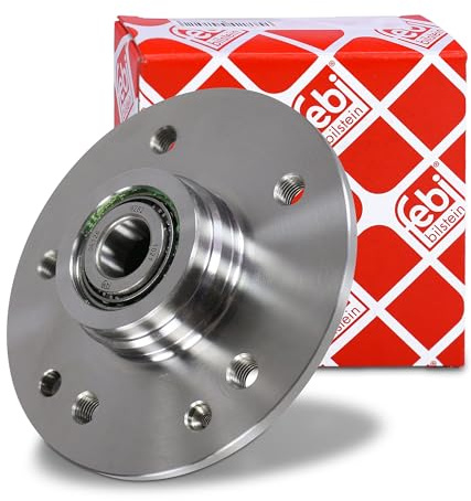 febi bilstein 28384 Radlagersatz mit Radnabe und ABS-Impulsring, 1 Stück | Kompatibel mit: MERCEDES-BENZ C-CLASS, C-CLASS T-Model, CLK, CLK Cabriolet, E-CLASS, E-CLASS T-Model, SLK