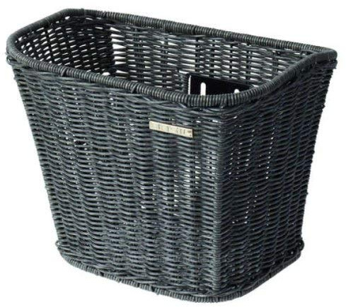 Basil Vorderradkorb Boston-Rattan Look, nature brown, 19026