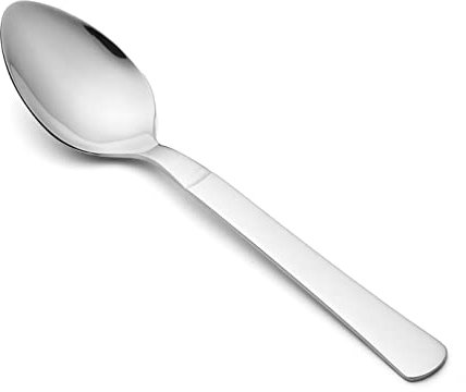 Arcos Coltelleria da Tavola, Cucchiaio Tavola, Monoblocco Unipezzo Acciaio Inossidabile 18/10 e 210 mm, Colore Argento