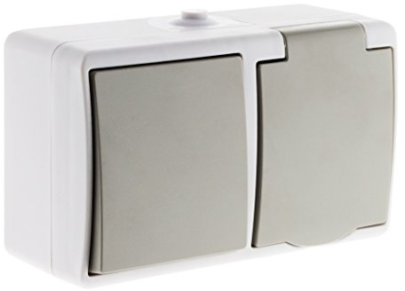Zenitech Interrupteur va et Vient 2P+T étanches IP54