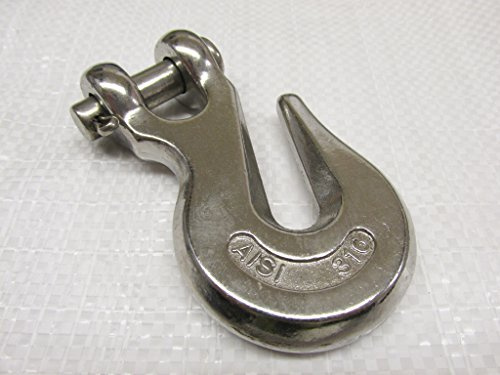 Clevis Grab Hook Stainless Steel 10MM (3/8 Chain Shortener)