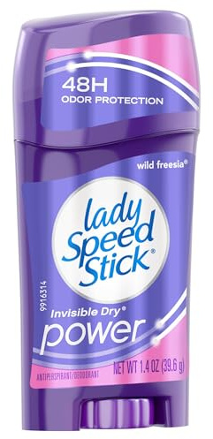 Mennen Lady Speed Stick Invisible Dry Deodorant Wild Freesia for 40 g. Deodorant Stick for Women