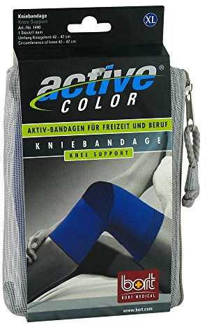 Bort ActiveColor Kniebandage XL blau 1 St