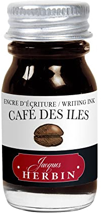 Herbin Fountain Pen Ink - 10ml Bottled - Café des Iles