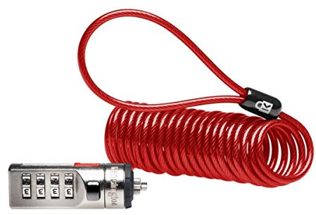 Kensington Portable Combination Cable Lock for Laptops and Other Devices - Black (K64670AM)