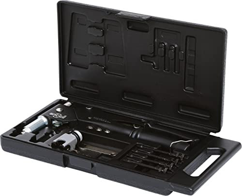 KS TOOLS 150.9610 Coffret de pinces à rivets, écrous aveugles (insert) et chevilles tête pivotante Multicolore Taille Unique