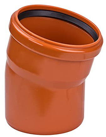 MAGNAPLAST PVC-U Bogen DN 110 15° Orange 1 Stk