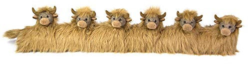 Dora Designs Angus Highland Cow Zugluftstopper – Traditionelle Reihe