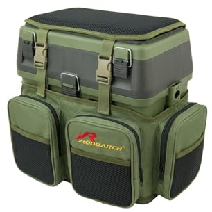 Roddarch Fishing Seat Box & Rucksack Fly Sea Coarse Fishing Seat Backpack.