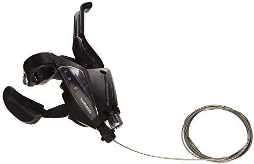 Shimano,5384,Brems-/Schalthebel-Rapid-Fire AA83-Fach mitGanganzeige, schwarz, L
