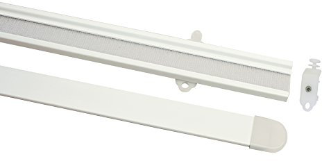 Gardinia 30131 Binario per Tenda, Metallo, Bianco, 67x60x0.1 cm