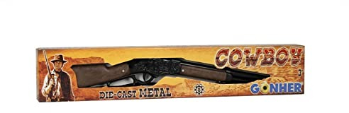 Gonher - Rifle Winchester, 8 tiros, Caja, 70 cm