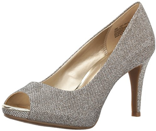 Bandolino Footwear womens Rainaa Pump, Gold Glamour, 8.5 US