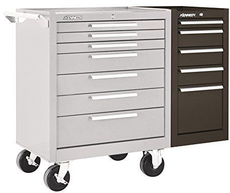 Kennedy Manufacturing 205XB 14 5-Drawer Industrial Side Cabinet, Tan Brown Wrinkle