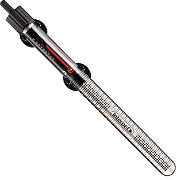 Interpet Deltatherm Aquarium Fish Tank Heater, adjustable, for Tropical and Marine, 200 W, for aquariums up to 180 litres, Black