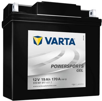 Varta Powersports Gel 51901-batería-Moto