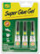 Superglue Gel Triple Pack Extra Strong Non Drip Adhesive Glue 3 x 3g, Super Glue