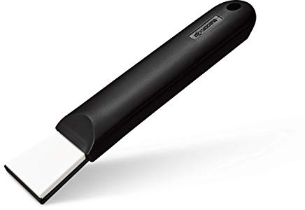 KYOCERA Dual Ceramic Scraper, Black, 14.3x3.7x1 cm