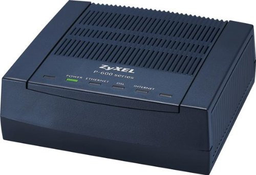 ZyXEL Router/ADSL 2+/Modem/External Splitter/AnnexA