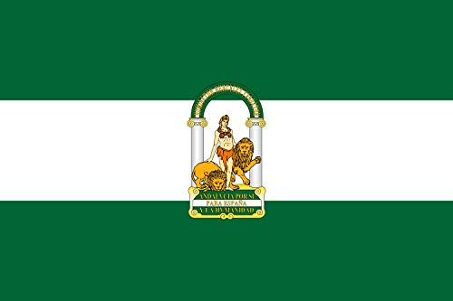 magFlags Bandera XXS Andalucía | bandera horizontal | 0.24m² | 40x60cm