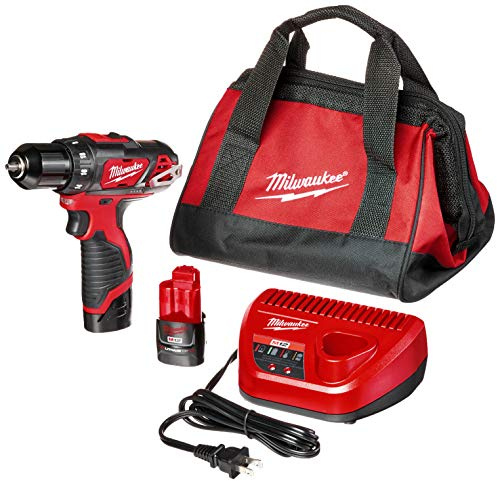 Milwaukee 2407-22 M12 3/8 Bohrschrauber-Set