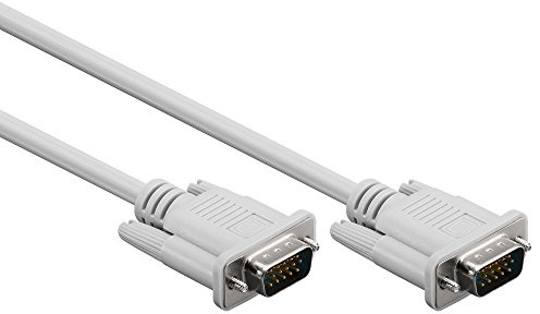 goobay 68310 Cavo monitor VGA, nichelato, lunghezza 2 m