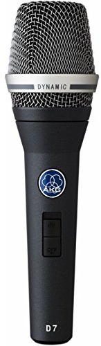 AKG D7 Switched - Micrófono dinámico (Vocal, de Mano)
