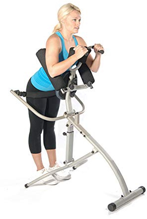 Stamina InLine Traction Control System, Back Pain Relief & Spine Decompression Machine - Stretching and Exercise Equipment for Home and Gym Workout - Portable Lower Body Fitness Stretcher