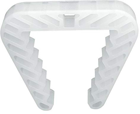 5 Stück Danto® Spar Pack Fensterklammer, Fensterstopper für Rahmenstärke 3,0 bis 5,0 cm, transparent