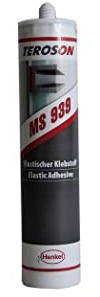 Teroson MS 939 BK CR Klebe- und Dichtmasse Herstellerfarbe Schwarz 2436358 290ml