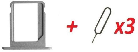 Bandeja para Tarjeta Micro SIM para Apple iPhone 4 y 4S y 3 extractores de Tarjeta SIM para iPhone 2G, 3G, 3GS, 4, 4S, iPad