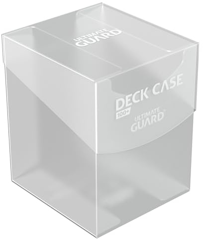 Ultimate Guard Deck Case 100+ Standard Size Transparent Ultimate Guard