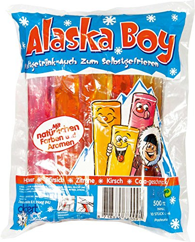 Alaska Boy - Icesticks Kaltgetränk oder Wassereis - 10St/500ml